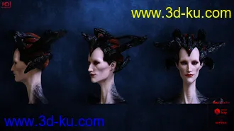 3D打印模型Black Widow HD For Genesis 8 Female的图片