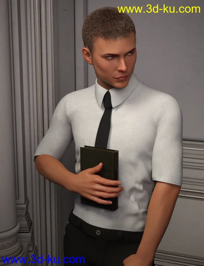 Bluegrass Clothes for Genesis 8 Male(s)模型的图片3