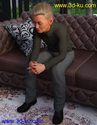 3D打印模型Bluegrass Clothes for Genesis 8 Male(s)的图片