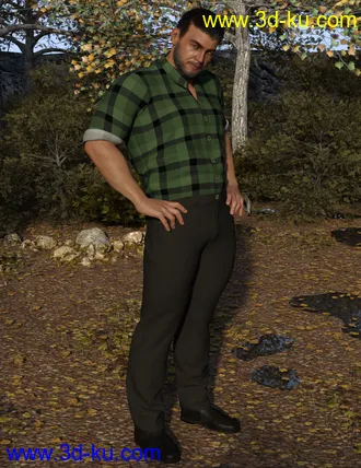 3D打印模型Bluegrass Clothes for Genesis 8 Male(s)的图片