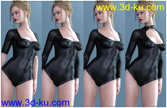 BodySuit Xfashion for Genesis 8 Female模型的图片9