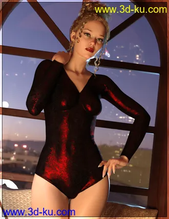 3D打印模型BodySuit Xfashion for Genesis 8 Female的图片