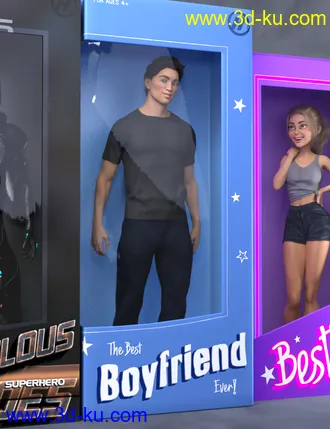 3D打印模型Boyfriend for Genesis 8 Male的图片