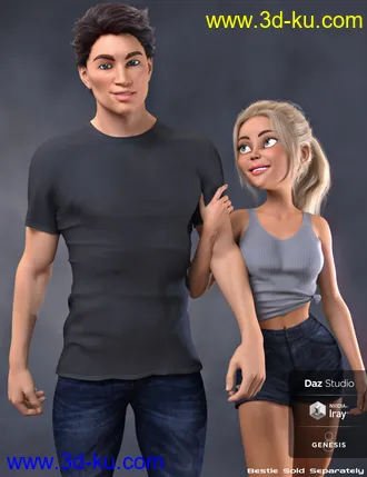 3D打印模型Boyfriend for Genesis 8 Male的图片