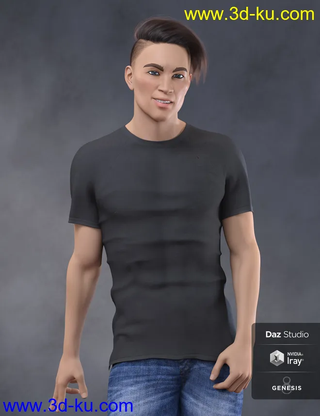 Boyfriend for Genesis 8 Male模型的图片5