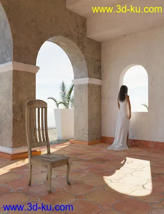 3D打印模型Caribbean Village的图片