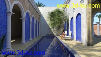 3D打印模型Caribbean Village的图片