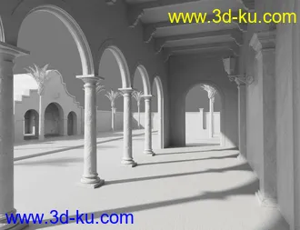 3D打印模型Caribbean Village的图片