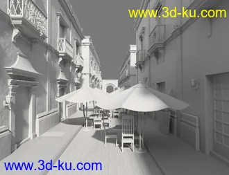 3D打印模型Caribbean Village的图片