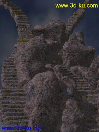 3D打印模型Carved In Stone 01 - A Step In Time的图片