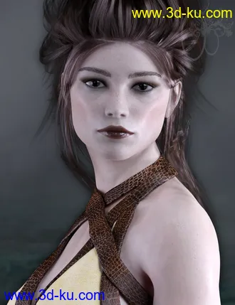 3D打印模型CB Blue HD For Genesis 8 Female的图片