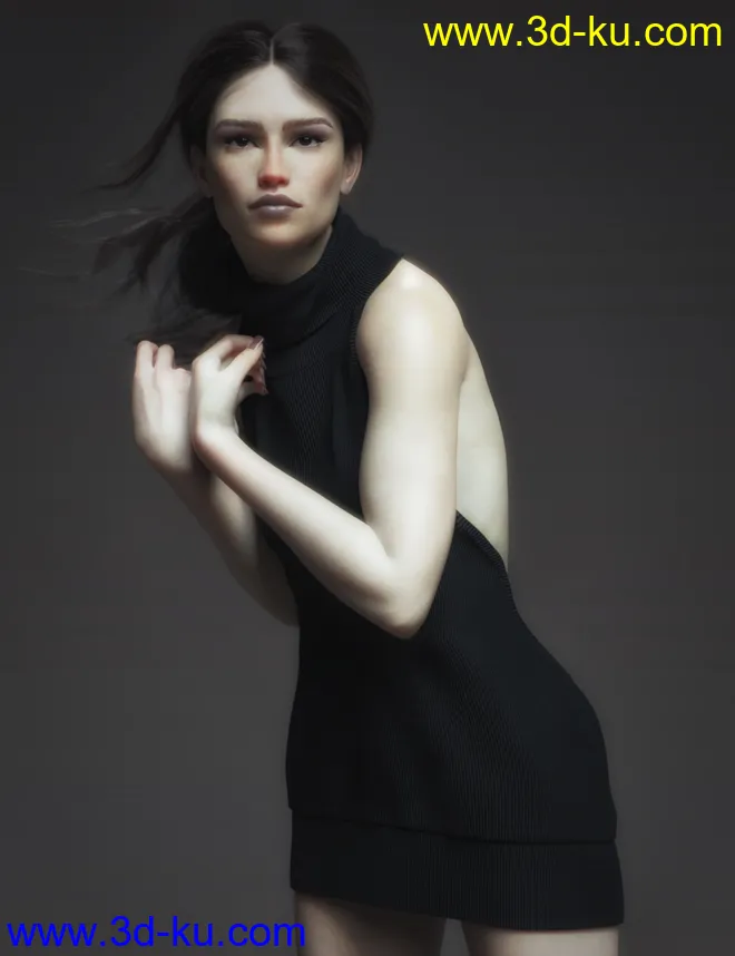 CB Giulia HD for Genesis 8 Female模型的图片3