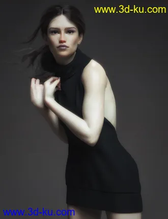 3D打印模型CB Giulia HD for Genesis 8 Female的图片