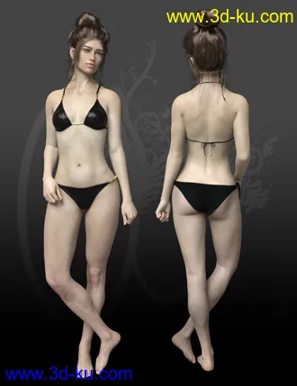 3D打印模型CB Giulia HD for Genesis 8 Female的图片