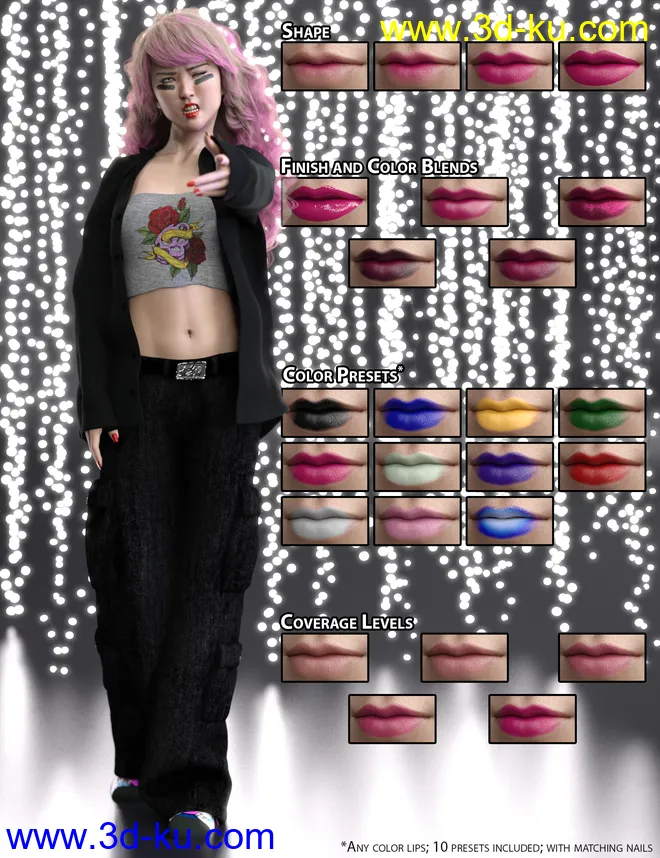 CC Kaiya for Mei Lin 8模型的图片9