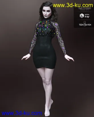 3D打印模型Celeste for Teen Raven 8的图片