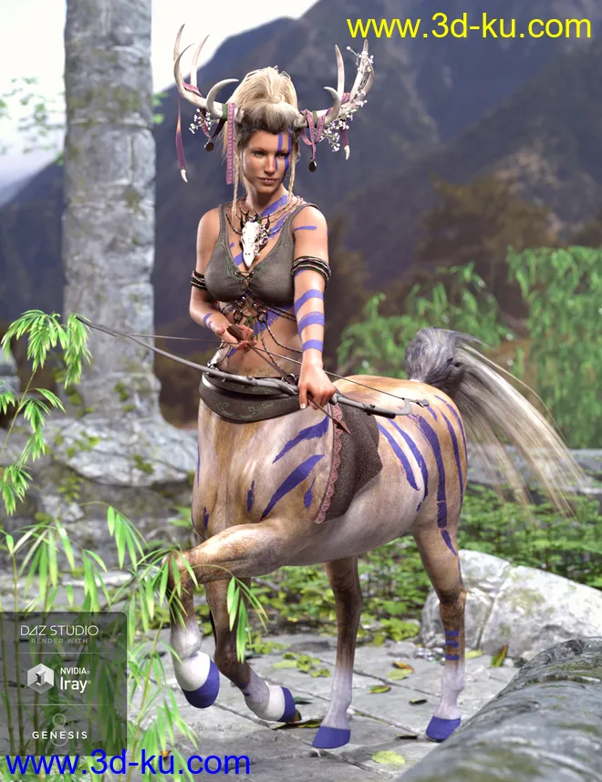 Centaur Grove Outfit Textures模型的图片3