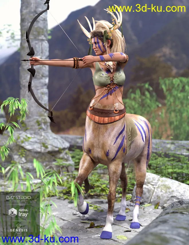 Centaur Grove Outfit Textures模型的图片4
