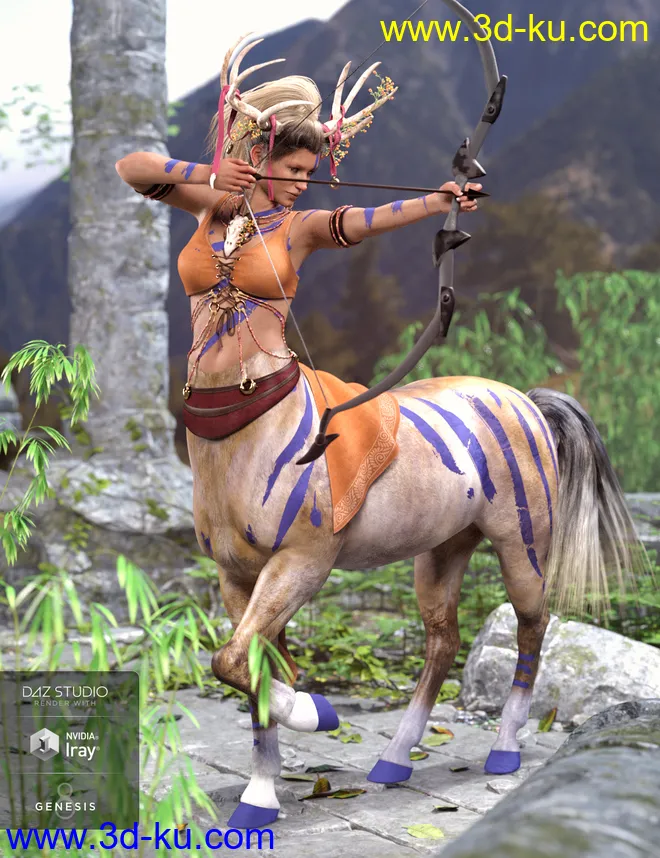 Centaur Grove Outfit Textures模型的图片5
