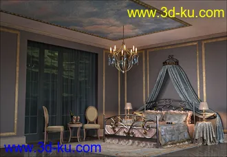 3D打印模型Chambre Romantique的图片