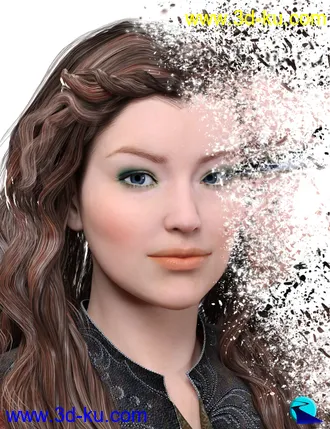 Character Converter from Genesis 2 Female to Genesis 8 Female模型的图片1