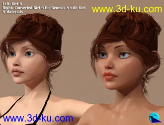 3D打印模型Character Converter from Genesis 2 Female to Genesis 8 Female的图片