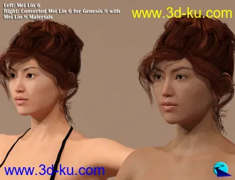 Character Converter from Genesis 2 Female to Genesis 8 Female模型的图片11