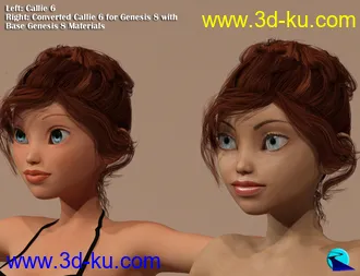 Character Converter from Genesis 2 Female to Genesis 8 Female模型的图片14