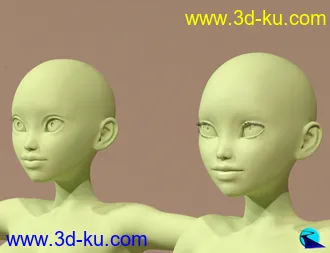 3D打印模型Character Converter from Genesis 2 Female to Genesis 8 Female的图片