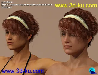 3D打印模型Character Converter from Genesis 2 Female to Genesis 8 Female的图片