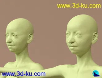 3D打印模型Character Converter from Genesis 8 Female to Genesis 3 Female的图片