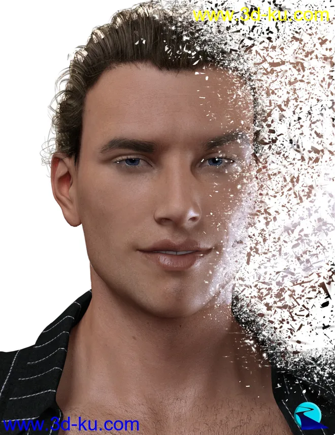 Character Converter from Genesis 8 Male to Genesis 3 Male模型的图片1