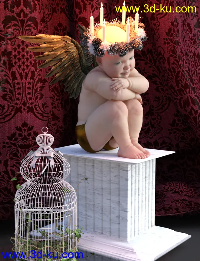 Cherub Poses For Tobyn模型的图片1