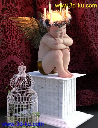 3D打印模型Cherub Poses For Tobyn的图片