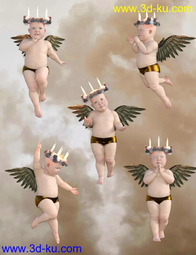 Cherub Poses For Tobyn模型的图片3