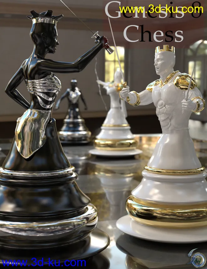 Chess for Genesis 8模型的图片1