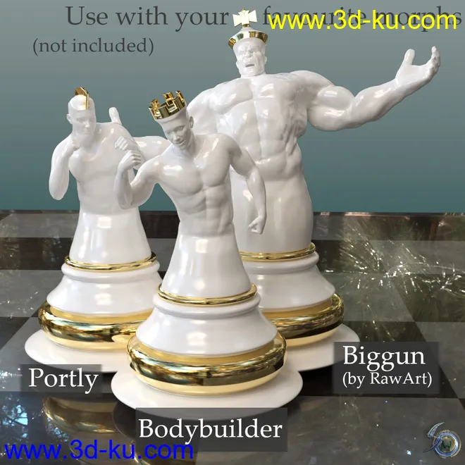 Chess for Genesis 8模型的图片3