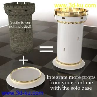 3D打印模型Chess for Genesis 8的图片