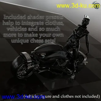 3D打印模型Chess for Genesis 8的图片