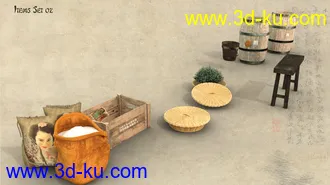 3D打印模型China Houses的图片