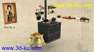 3D打印模型China Houses的图片