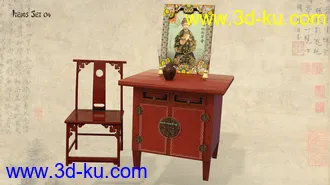 3D打印模型China Houses的图片