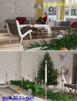 3D打印模型Christmas Eve的图片