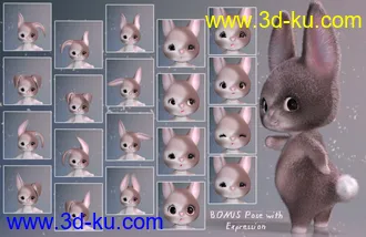 3D打印模型CinnaBun for Scamp The Fox的图片