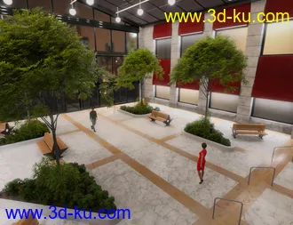 3D打印模型City Office Block的图片