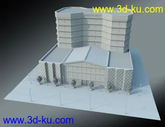 3D打印模型City Office Block的图片