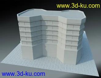 3D打印模型City Office Block的图片