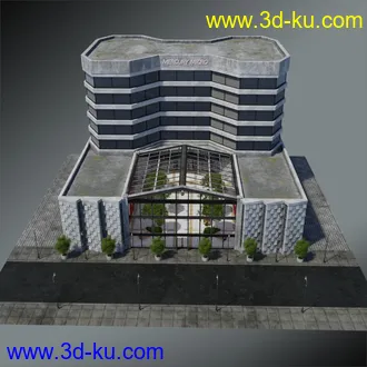3D打印模型City Office Block的图片
