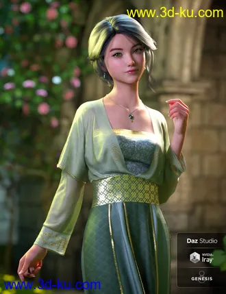 Claire for Genesis 8 Female模型的图片2