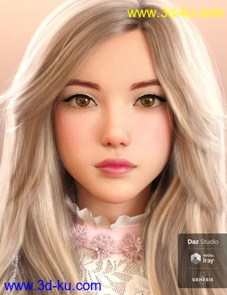 3D打印模型Claire for Genesis 8 Female的图片